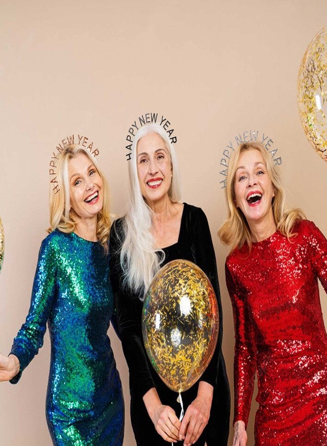 PHALIN Happy New Year Headband for Women (Black) - Image 4